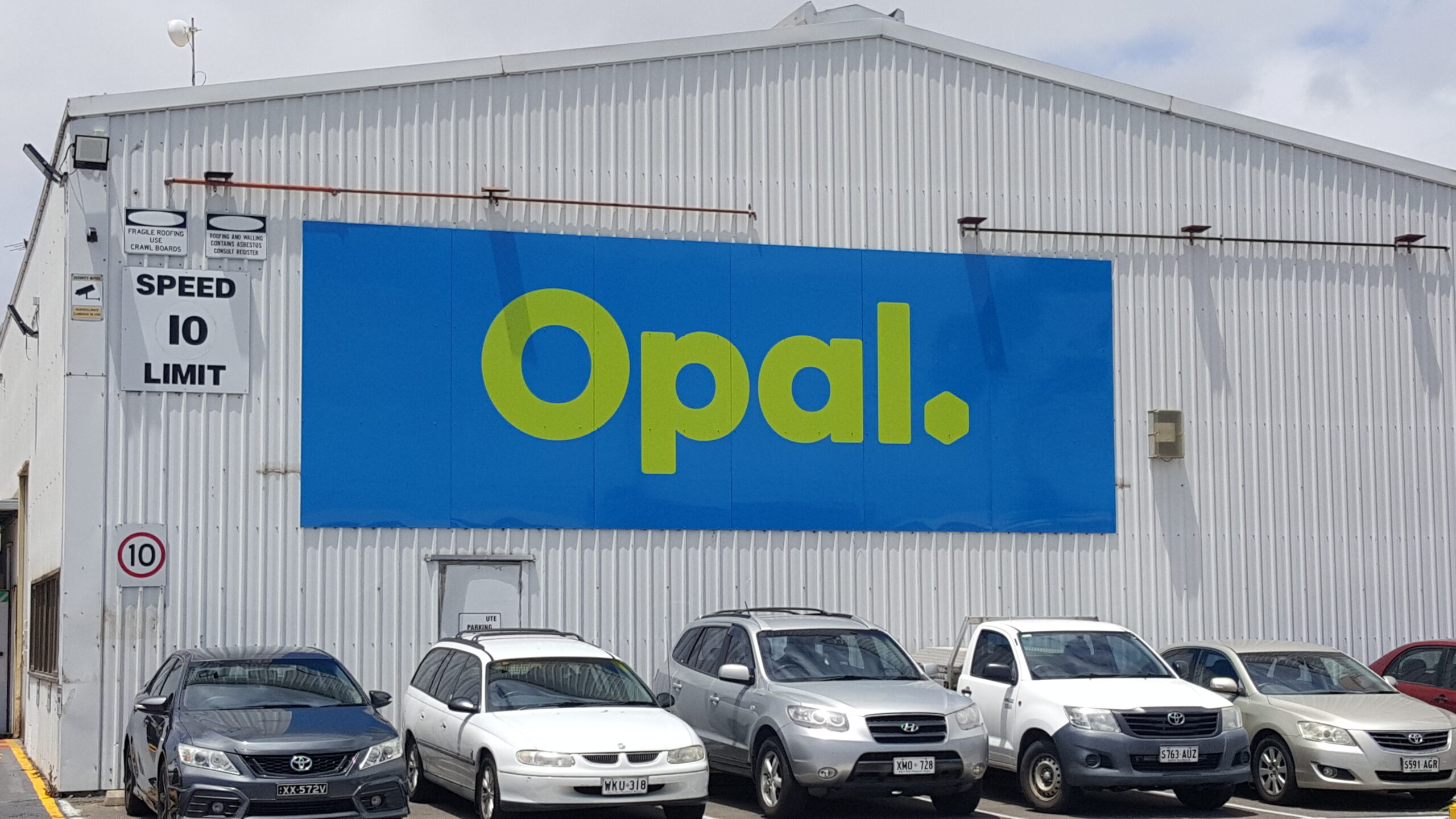 Featured image for “Opal launches with a stunning splash of colour using custom metal signs.”