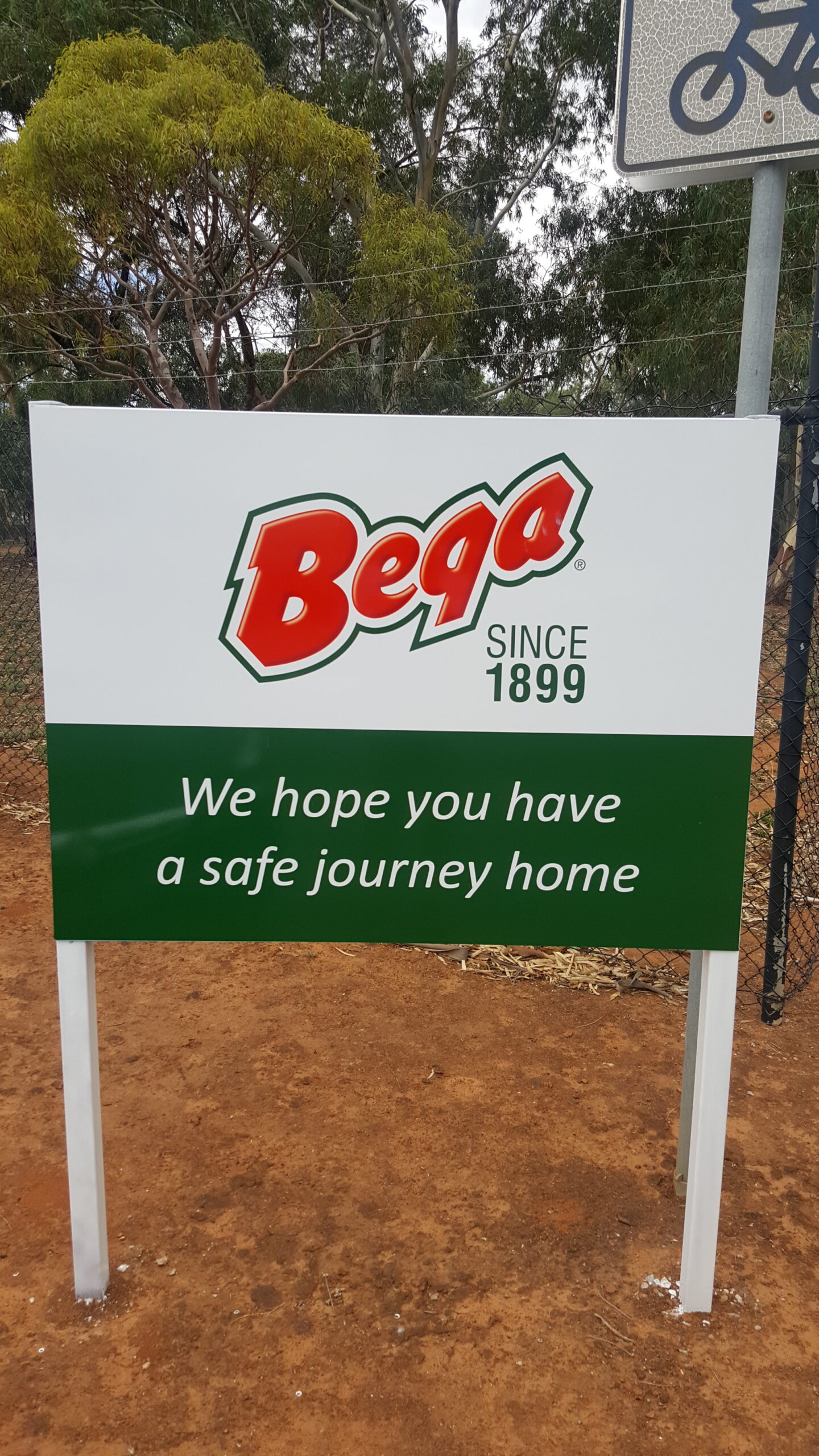 Featured image for “Bega gets the keys and pounces for growth, rebranding sites with a full company sign fit-out.”