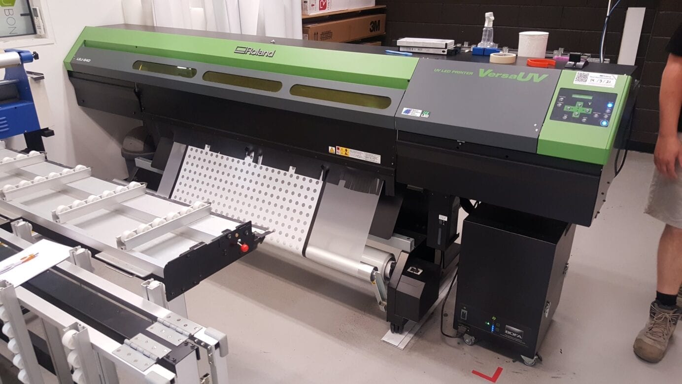 Roland VersaUV® LEJ-640 Hybrid UV-LED Flatbed Printer