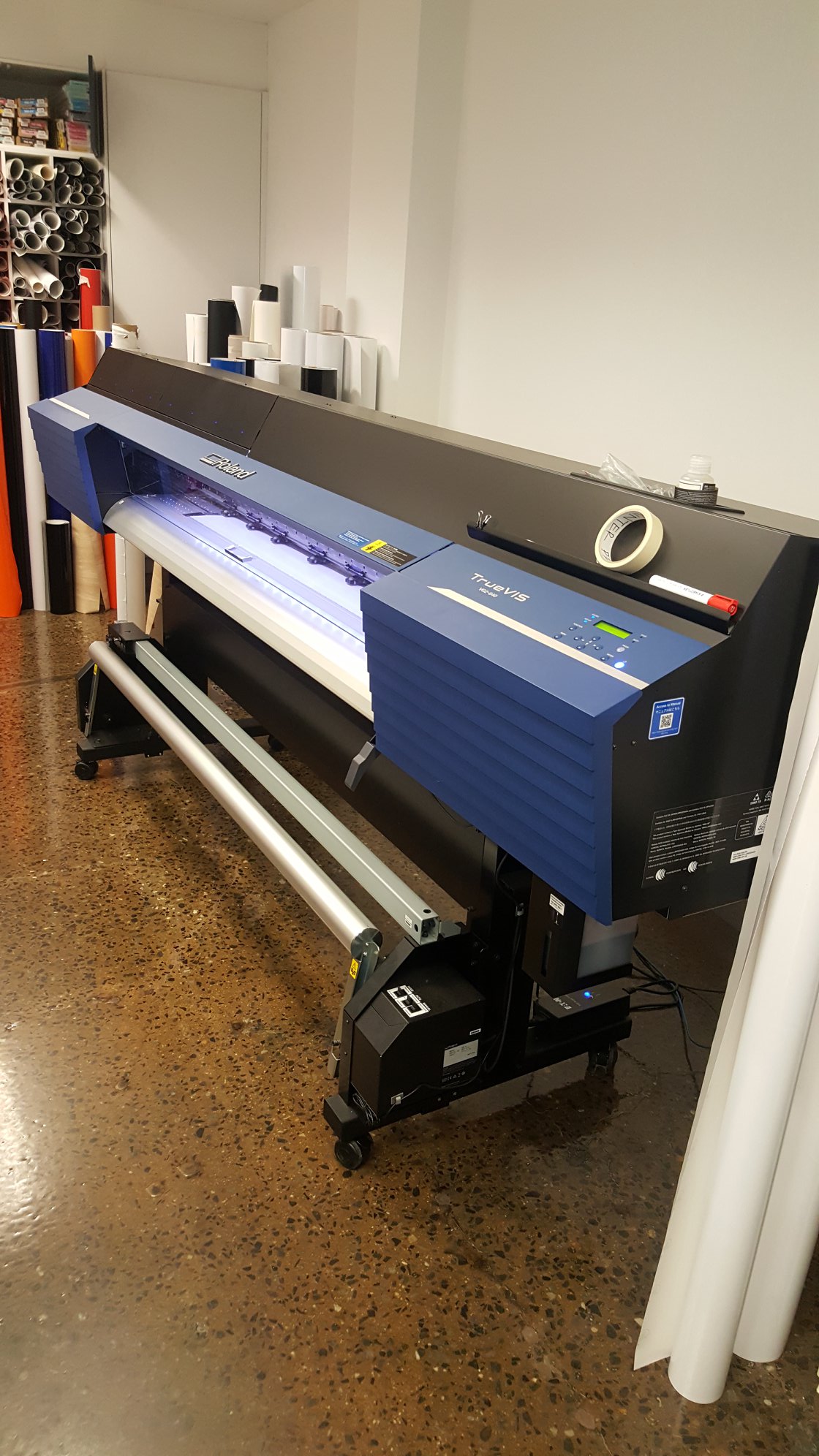 Featured image for “Roland TruVIS VG2-640 wide format and large format printer.”